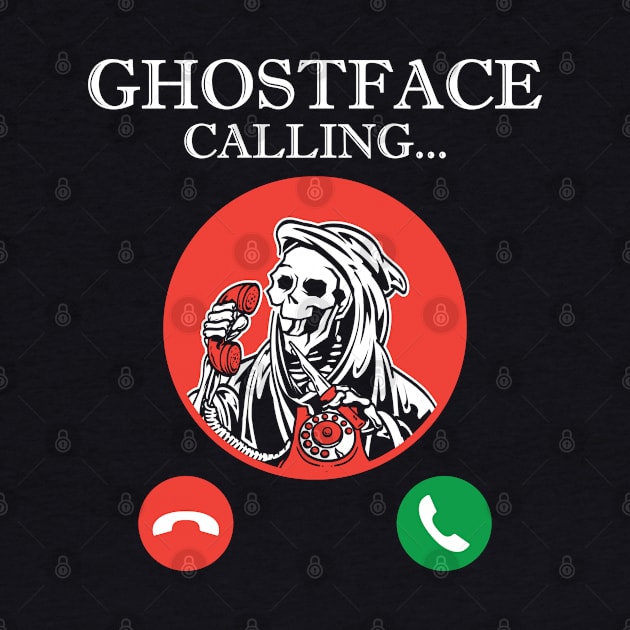 Ghost face calling by MZeeDesigns